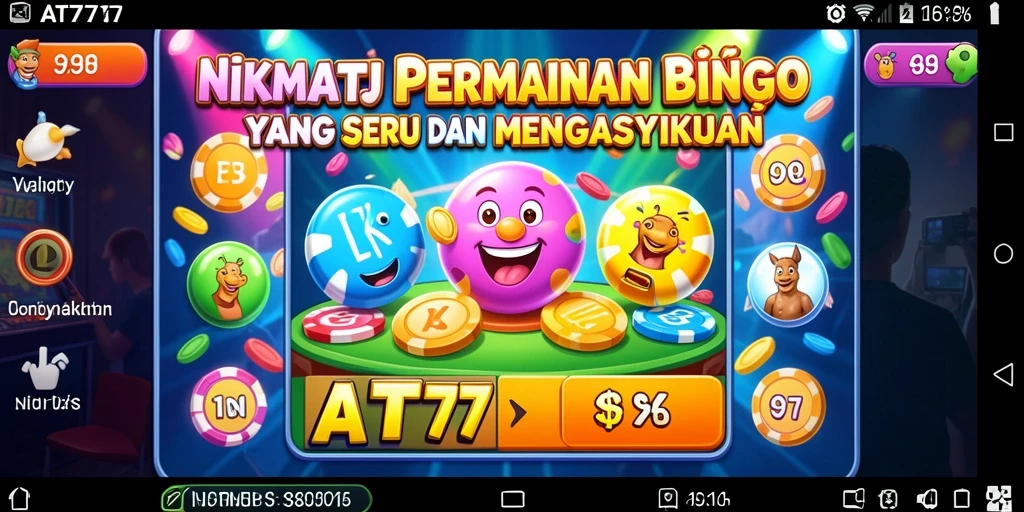 Tangkapan layar gameplay Bingo yang mengasyikkan dan seru.