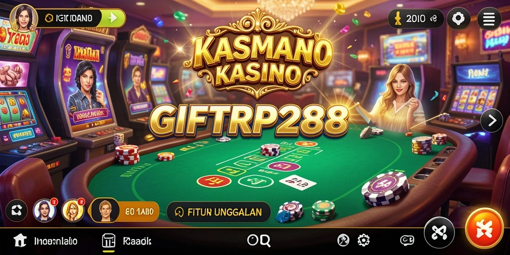 Tampilan gameplay Kasino yang menarik dan interaktif.