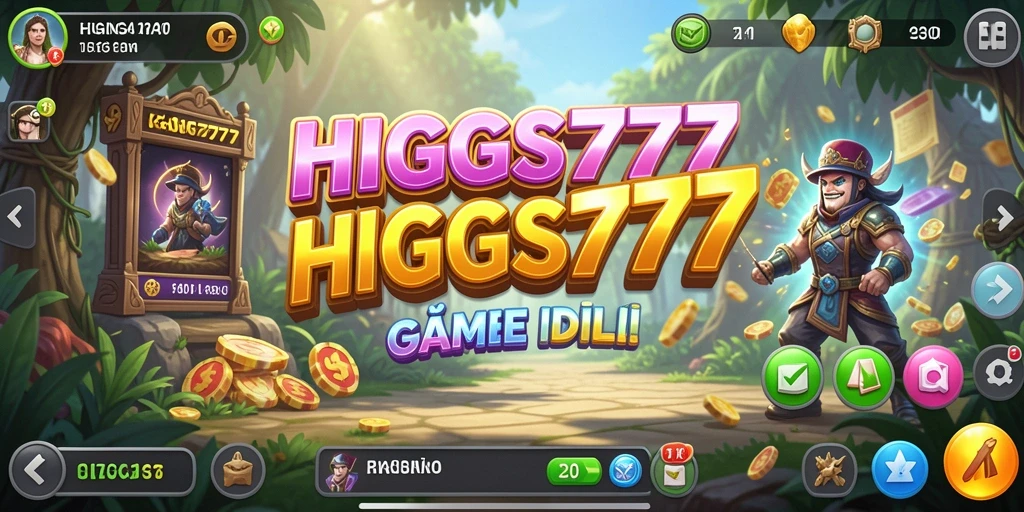 Gameplay HIGGS777 yang menenangkan dan adiktif.