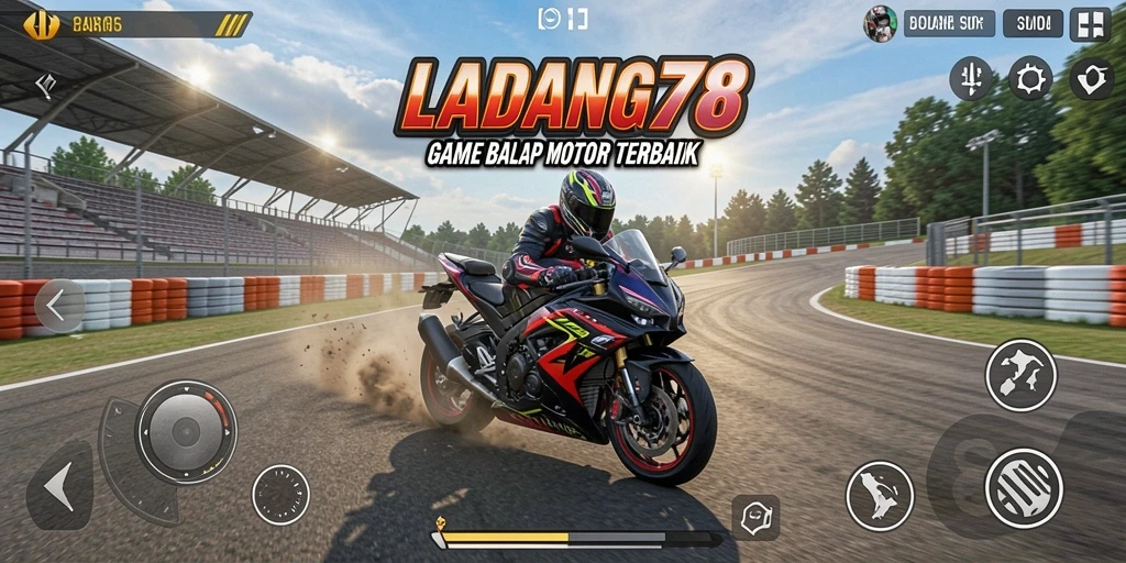 Tampilan gameplay menakjubkan dari LADANG78 yang memukau.