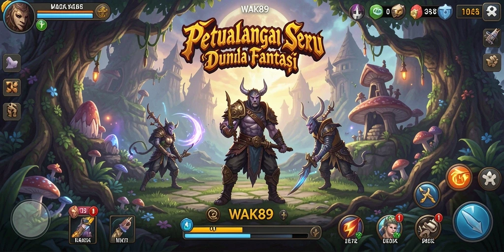 Tampilan gameplay petualangan seru di WAK89 menunjukkan eksplorasi menantang.